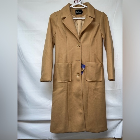 Jackets & Blazers - CHOUYATOU wool blend long coat.